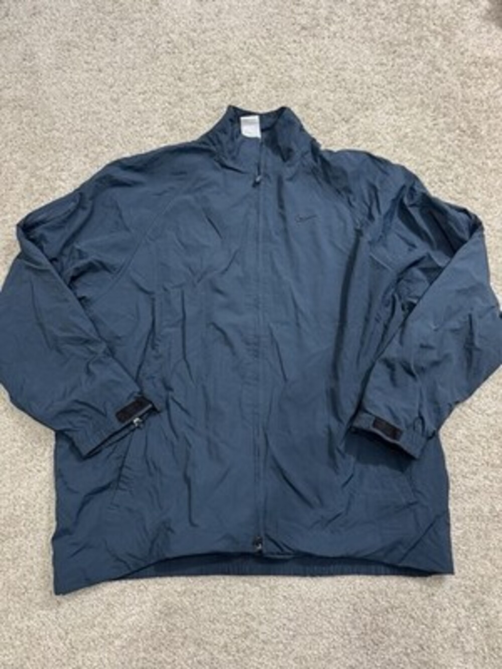 Nike NSW Collection repel zip jacket in navy Mens Large